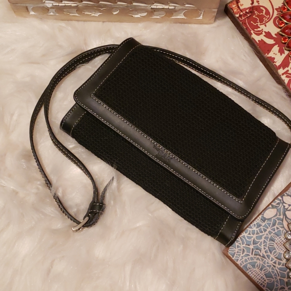THE SAK × ELLIOT LUCCA BLACK  ORGANIZER/PURSE